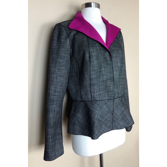 LAFAYETTE 148 NEW YORK AMANDA PEPLUM JACKET 12 - Picture 3 of 7